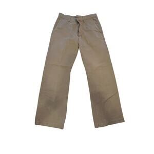 Banana Republic Chino Pants Mens 34x34 Tan Khaki Straight RN54023 100% Cotton